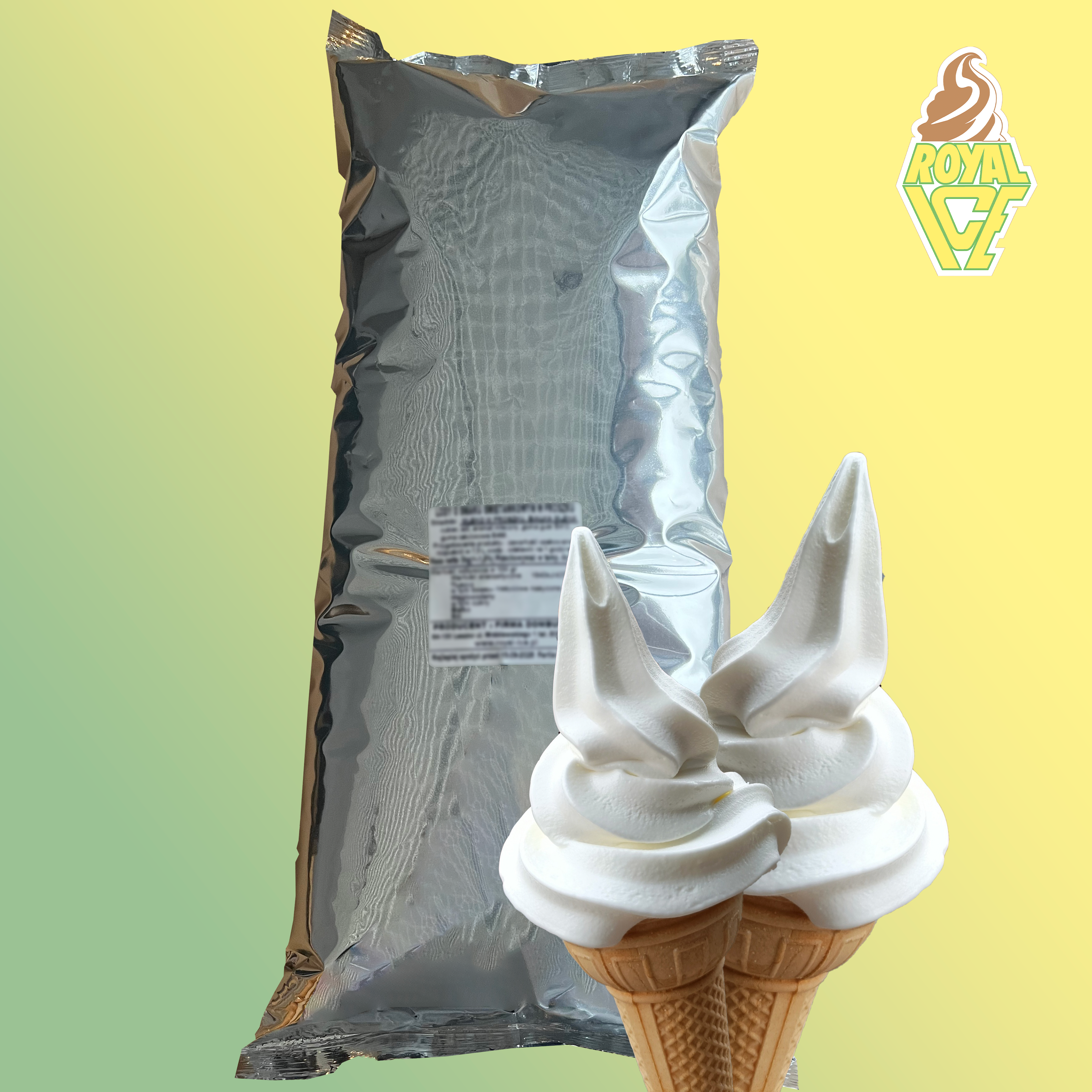 Lody włoskie o smaku śmietankowym